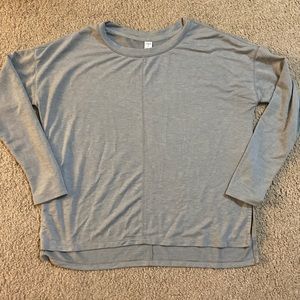 Old Navy Active Grey Long Sleeve